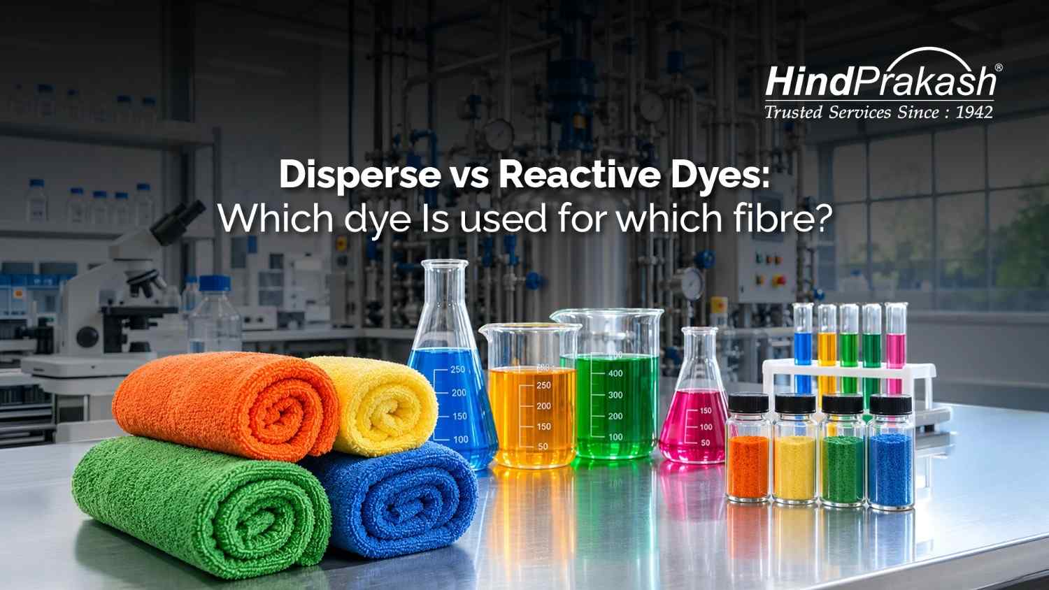 Disperse vs Reactive Dyes: Key Differences & Uses